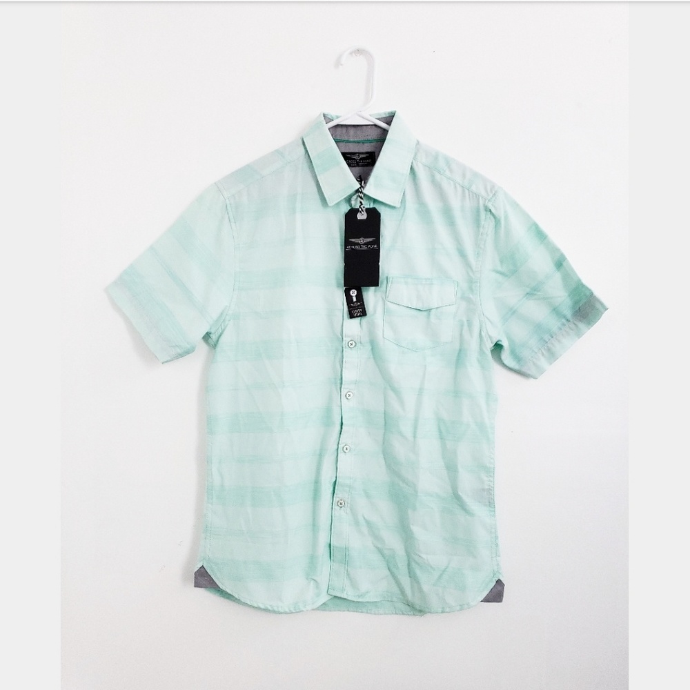 NWT ACROSS THE POND MEN SHIRT SIZE S